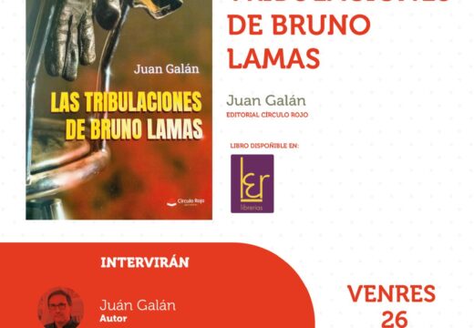 Juan Galán conxuga condición humana e crónica social e política na novela que presenta na Pobra
